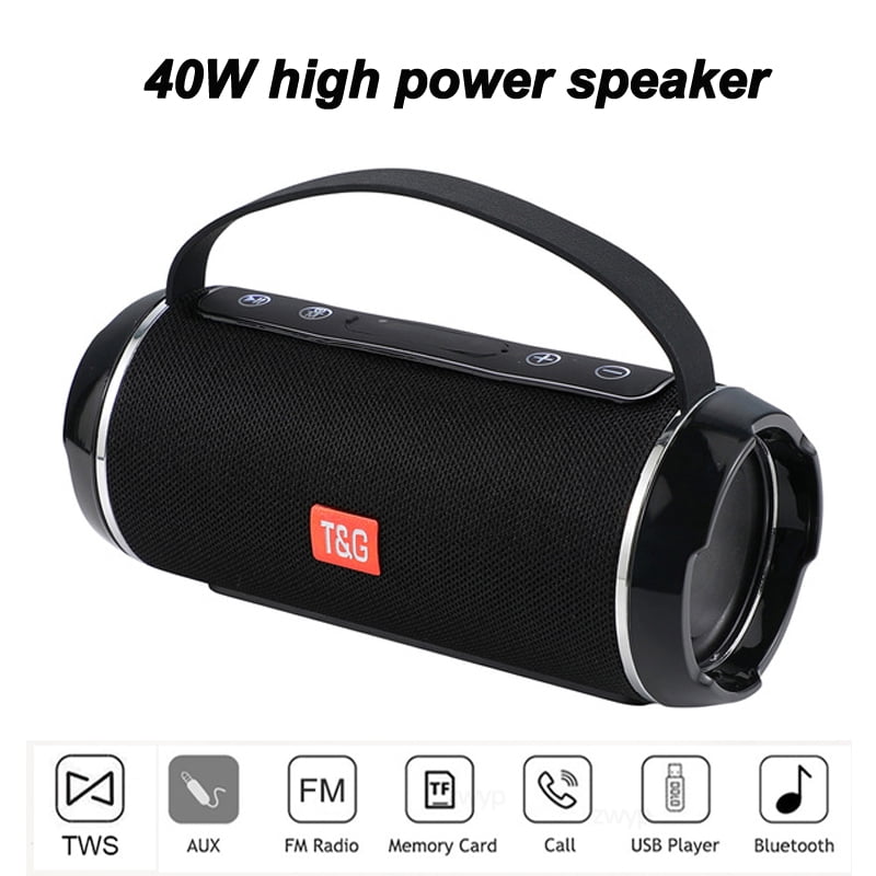 2022 New Speaker Booms Box 3 High Power 40W Subwoofer Portable