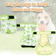 thumbnail image 3 of Langsprit Washable Female Dog Diapers (3 Pack) - No Leak Reusable Diapers for Doggy Female in Period - Highly Absorbent Dog Heat Panties with Adjustable Snaps, 3 of 6