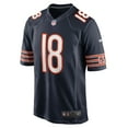 thumbnail image 2 of Men's Nike Caleb Williams Navy Chicago Bears  Player Game Jersey, 2 of 7