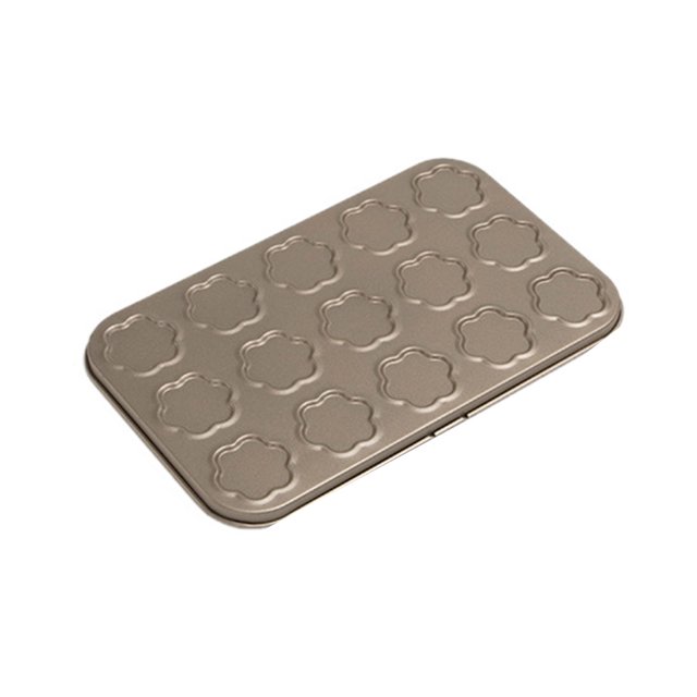 15 Cavity Bakeware Kitchen Nonstick Biscuit Pad Macaron Pan Macaron
