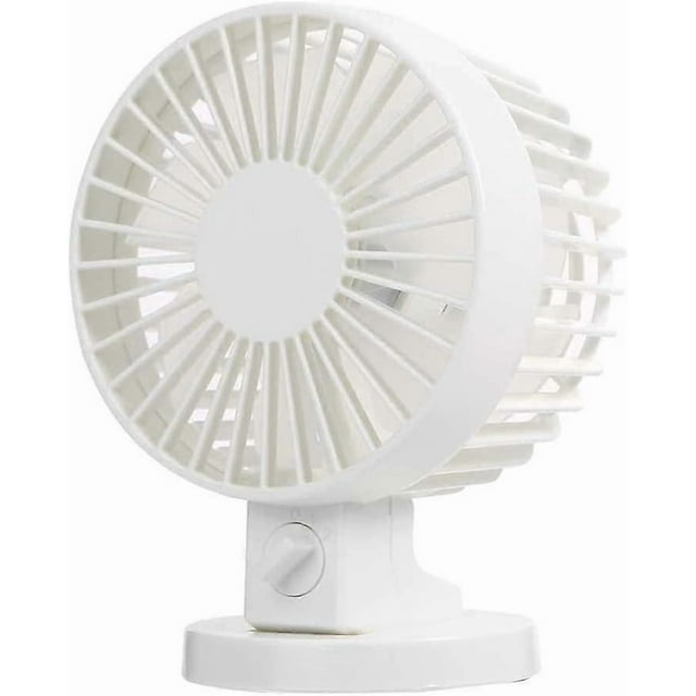 USB charging portable handheld mini electric fan summer desktop (white, 1 package)