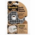 thumbnail image 1 of Dispensador Metálico de Cinta Adhesiva Scotch, Incluye 2 rollos de Cinta Mágica de 19mm x 13.9m, 1 of 4