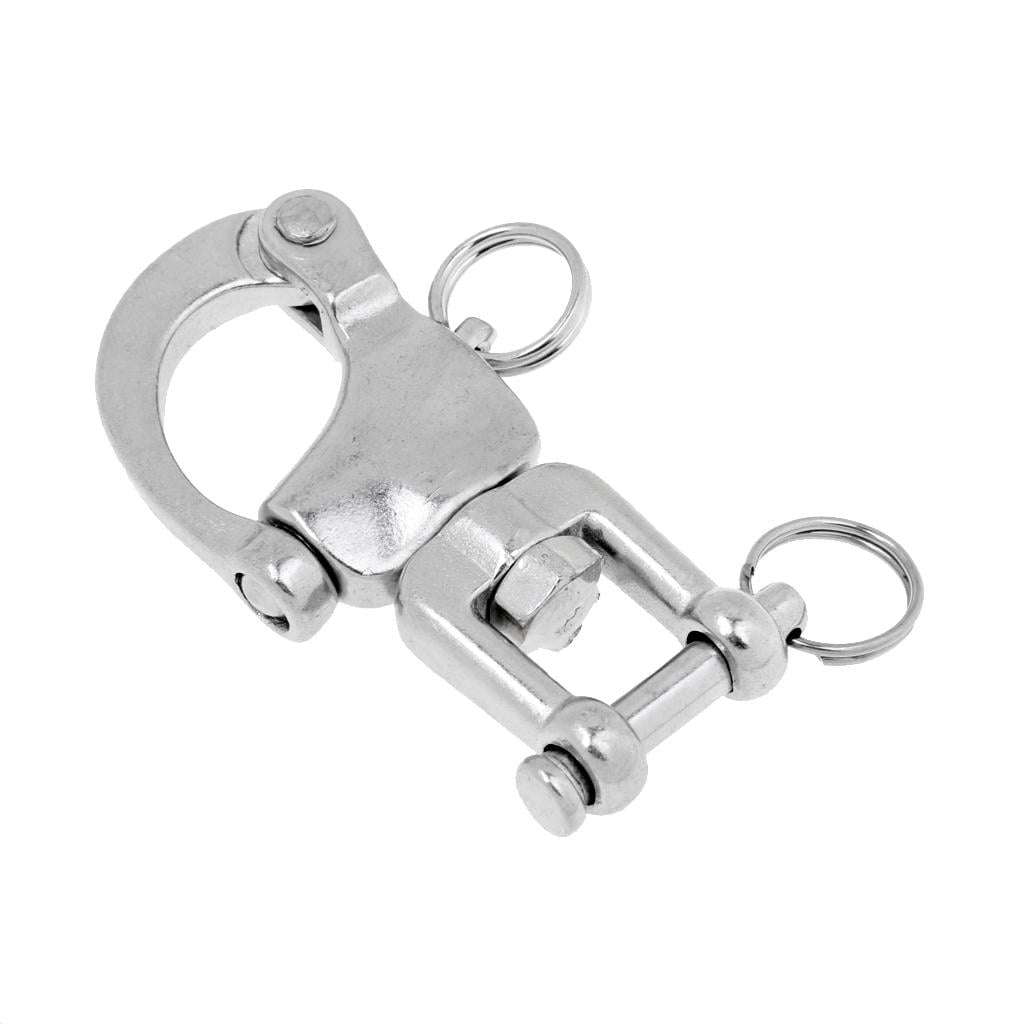 Stainless Snap Swivel Shackle Buckle Boat/Sailing/Yacht/Sail/Shade 9.3 x 4cm 