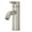 Brushed Nickel, variant on Pfister Lg42-Np0 Contempra 1.2 GPM Single Hole Bathroom Faucet - Gold