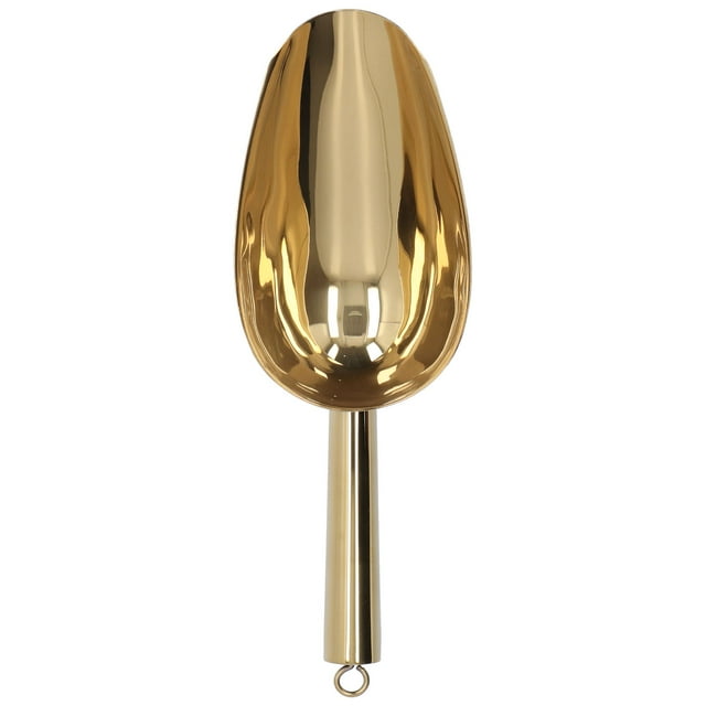 Stainless Steel U Shaped Ice Scooper for Home Hotel Restaurant