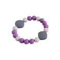 thumbnail image 3 of MOLA Collar y Pulsera mordedera sensorial Morado Cuentas de silicón Grado alimenticio Mola BM/collar y pulsera/silicón/Morado, 3 of 3