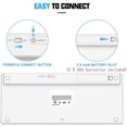 thumbnail image 4 of Clavier et Souris Bluetooth Combo, Sans Fil pour Ipad Pro/ipad Air, 4 of 5