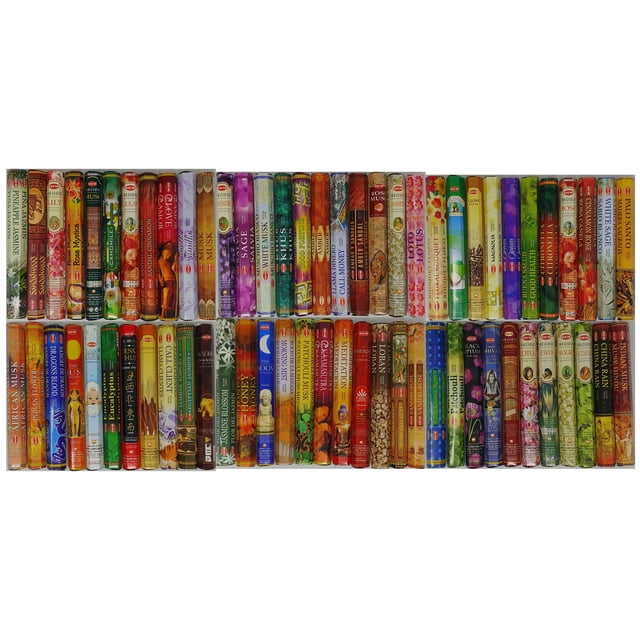 Variedad de varitas de incienso HEM, 12 cajas, 240 varitas