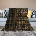 thumbnail image 2 of Orinice Book Theme Warm Light Blanket, Soft Blanket for All Seasons, Blanket Living Room Sofa Decoration, Super Soft Lightweight Blanket, 2 of 6