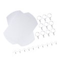 thumbnail image 3 of SHOWERORO Kit de Feuilles Plastiques Rétractables 35 Pcs Translucides pour Artistes et Artisans, 3 of 8