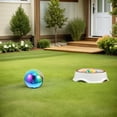 thumbnail image 4 of FUTUREORYY Boule de Regard en Acier Inoxydable Colorée avec Fini Poli Miroir pour Jardin Sphère Décorative d'Extérieur, 4 of 8