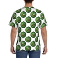 thumbnail image 2 of Naloa Happy Watermelon Men's T-Shirt Sport T-shirt Men's Basic Tee Casual Men's Shirt, Round Neck, Short Sleeves - X-Large, 2 of 5