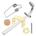thumbnail image 4 of OUNONA Water Key Cork Trombone Key Metal Assorted Color Replacement Part 1 Set, 4 of 8