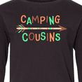 thumbnail image 4 of Inktastic Camping Cousins- arrow Long Sleeve Youth T-Shirt, 4 of 5