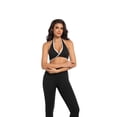 thumbnail image 2 of Funidos Women's Athletic Sets Women's Workout Sets Backless Breathable Gym Fitness Activewear XS-XL, 2 of 6