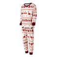 thumbnail image 4 of Christmas Family Pajamas Holiday Christma Pajama Family Matching Pjs Set Cute Sleepwear Elk Xmas Jammies for Couples Youth, 4 of 10