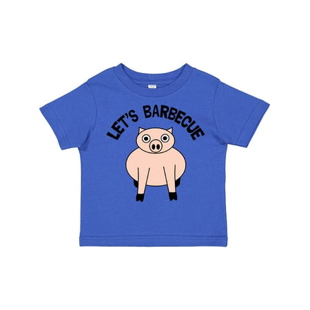 

Inktastic Let s Barbecue Pig Gift Toddler Boy or Toddler Girl T-Shirt