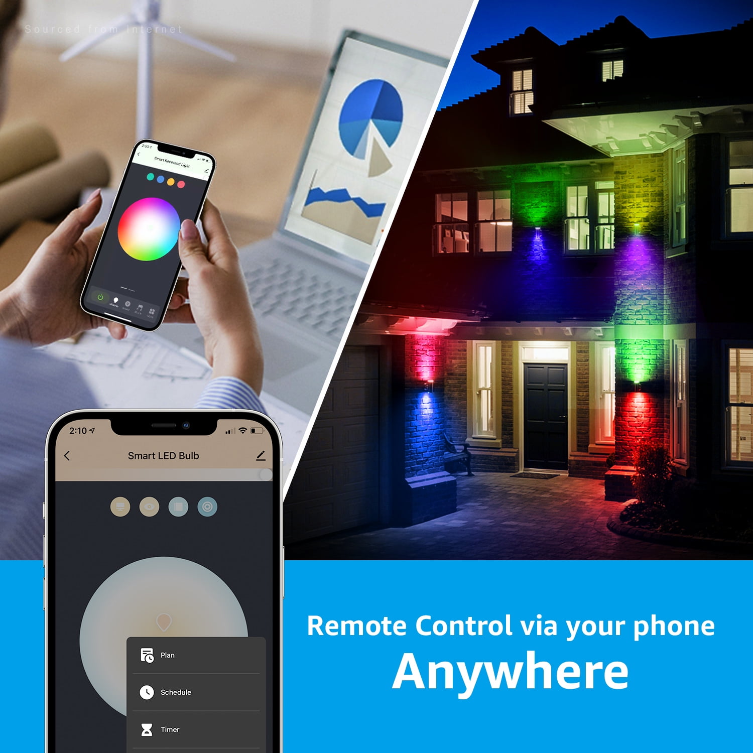 Buy TORCHSTAR GU10 Smart Spot Light Bulbs, WiFi & Bluetooth, Work with