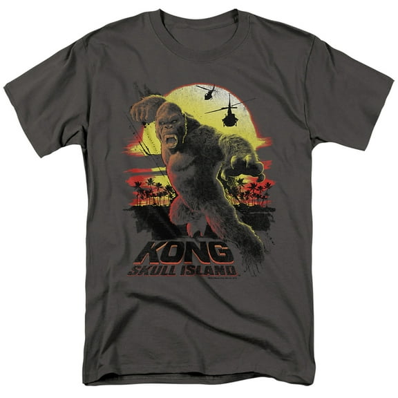 Kong Skull Island T-Shirt Kong Sunset Unisex Graphic Tee For Men & Women