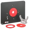 thumbnail image 6 of Kreg  11-3/4 in. L x 9-1/4 in. W Precision  Insert Plate Kit  4 pc., 6 of 8