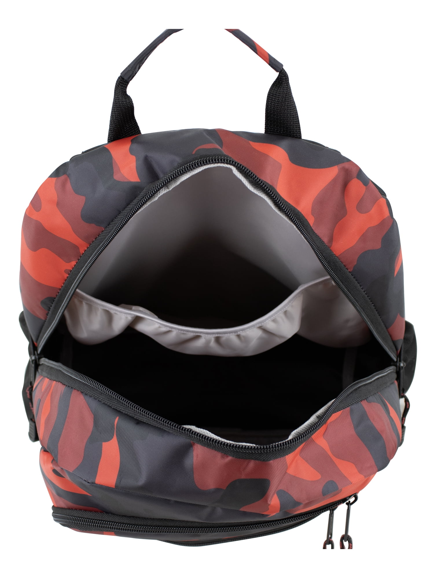 Eastsport Unisex 18.5" Rocket Sport Backpack, Fiery Red Camo