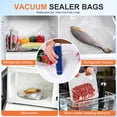 thumbnail image 4 of 60PCS Vacuum Sealing Bags, Reusable Vacuum Sealer Bags for Food, BPA-Free Vacuum Zipper Bags, Sous Vide Bags for Food Storage (S, M, L, XL), 4 of 8
