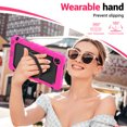 thumbnail image 4 of for Lenovo Tab One 8.7/ Tab K9 Case 8.7 inch 2025, 360 Rotating Shockproof Cover with Stand, Handle, Shoulder Strap, Rose, 4 of 7