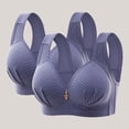 thumbnail image 1 of Bras for Women Wireless Padding 2 Pack Plus Size Underwire Bras Full Coverage 44C Underwire Bras for Plus Size Supportive Bras Large Bust Ddd Lace Lingerie Bralette, 1 of 3