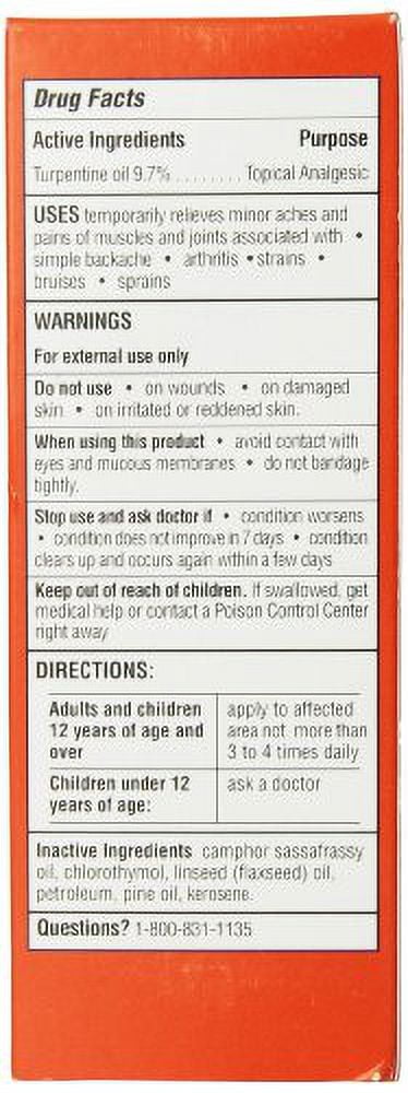 Dr. J.H. McLeans Volcanic Oil Liniment, 4 Oz