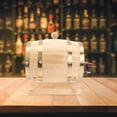 thumbnail image 4 of 1pc Red Wine Barrel Set Wine Cellar Pub Bar Beer Storage Bucket (Wood Color), 4 of 5