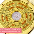 thumbnail image 3 of MasteelfCA 1 Pce Boussole Feng Shui Multi-Usage Couverture Rabattable Luo Pan Camping Survie Boussole, 3 of 7