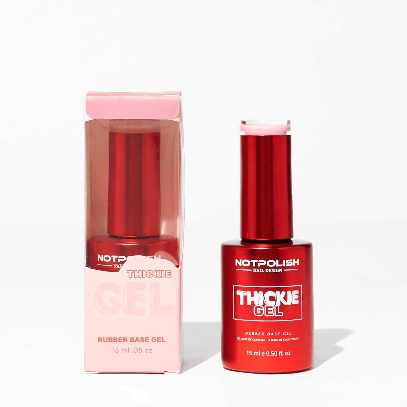 Notpolish Thickie Gel, Builder Gel, Popping Bubbles Color, 0.5 oz