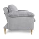 thumbnail image 4 of Sofá Cama Makora Milo Gris Claro Velvet con Memory Foam y Respaldo Reclinable, 4 of 8