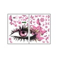 thumbnail image 1 of Billuyoard 2 uds pegatina de pared mariposas póster personalidad DIY papel pintado pegatinas decoración de fondo para sofá TV dormitorio Decoración del hogar ZSZ1192-A ZSZ1192-A, 1 of 6