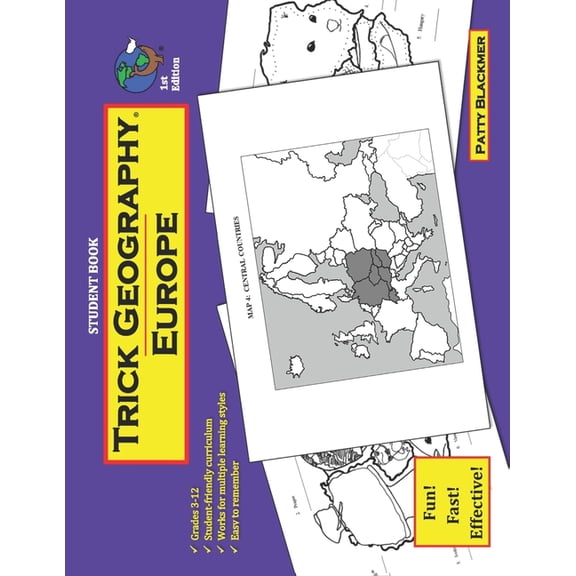 Trick Geography: Europe--Student Book: Making things what they're not so you remember what they are!, (Paperback)