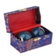 thumbnail image 2 of Bolas de Masaje Sunnimix 2 Piezas con Caja de Almacenamiento Baoding Gossip Blue, 2 of 8