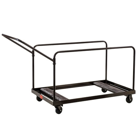 Folding Table Caddy - Multi-Use Dolly Cart Folding Table Caddy Round or Rectangle Tables