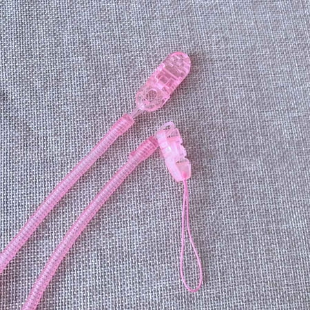3pcs Baby Infant Newborn Toddler Spring Dummy Pacifier Soother Nipple Clip Chain Holder Strap