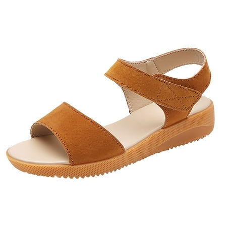 

GHSOHS Womens Sandals Outdoor Shoes for Women Slippers Flip Flops Pump Sandals Women Shoes Wedge Platform Sandals Women Sandals Soft Sole Casual Sandals Slippers Women s Loafers & Slip-Ons 40