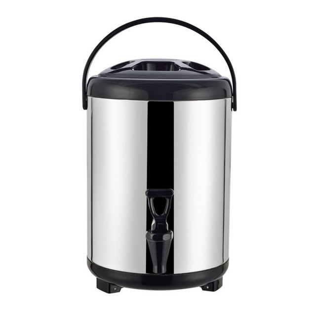 Dispensador De Bebidas Calientes, Dispensador De Bebidas Frías Y Calientes Con Aislamiento De Acero Inoxidable De 8 Litros Dispensador De Bebidas Calientes Con Espiga