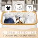 thumbnail image 2 of Hampers for Laundry Basket with Lid, 160L Extra Large Laundry Hamper 3 Section Dirty Clothes Hampers for Laundry Divided Laundry Basket Organizer for Bedroom,Laundry Room,Dirty Clothing Hamper,Beige, 2 of 5