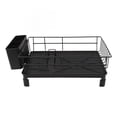 thumbnail image 2 of Dish Drying Rack, Kitchen Dish Rack Carbon Steel Plastic  for Sink, 2 of 7
