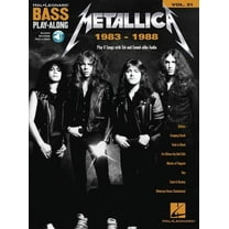 Hal Leonard Metallica: 1983-1988 Bass Play-Along Volume 21 Book/Audio Online