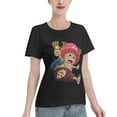 thumbnail image 2 of T-Shirt Basique à Manches Courtes pour Femmes une Pièce Chopper, 2 of 6