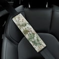thumbnail image 5 of WYYP Flowers Butterfly Fabric Universal Seat Belt Cushions for Car Protect Neck and Shoulder 2Pcs, 5 of 6