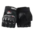 thumbnail image 1 of Guantes Roda Medio Dedo Negro, 1 of 3