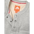 thumbnail image 5 of Ozark Trail Men's Fleece Lined Henley Shirt with Long Sleeves, Sizes S-2XL, 5 of 5