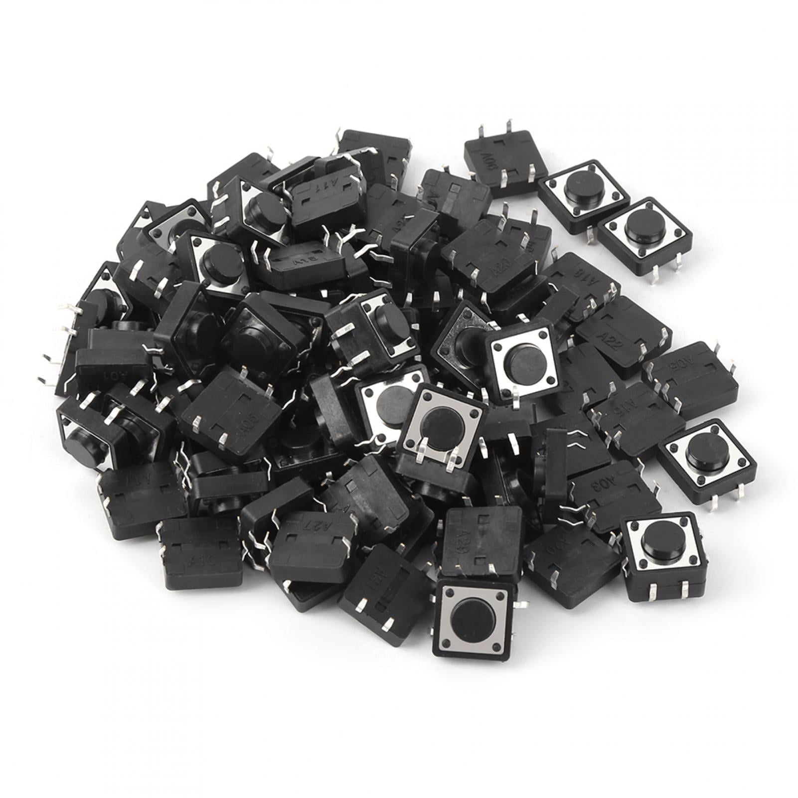 200 Interruttori Tact Button 6x6x5mm - PCB Momentary Switch SPST, 4 Pin, Per Elettronica - Foto 2