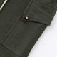 thumbnail image 5 of Pantalones cortos cargo de verano para hombre en color liso - Pantalones deportivos holgados, cintura elástica, tejido ripstop (S-XXXL), 5 of 8