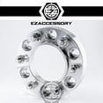 thumbnail image 4 of 2 Hub Centric Wheel Adapters Spacers 6x5.5 to 6x5.5 (6x139.7 to 6x139.7) Compatible with Chevy 14x1.5 Studs Thickness 2 Inch, 4 of 5